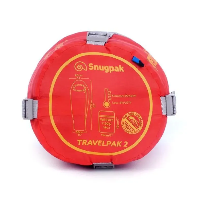 | | 2 Intelligent 36°F Travelpak Snugpak Protected