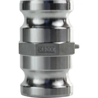 1-1/2 Male x Male Aluminum Coupler