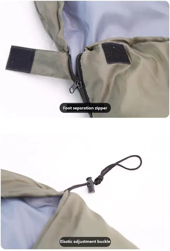 1 Pcs Sleeping Bag 3 Season, Sleeping Bag Warm, Envelope Sleeping Bag for Hiking & Camping, Sleep Bag for Adult