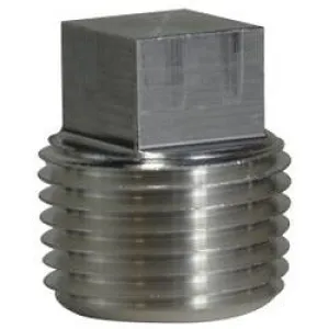 1/2 Aluminum Square Head Plug