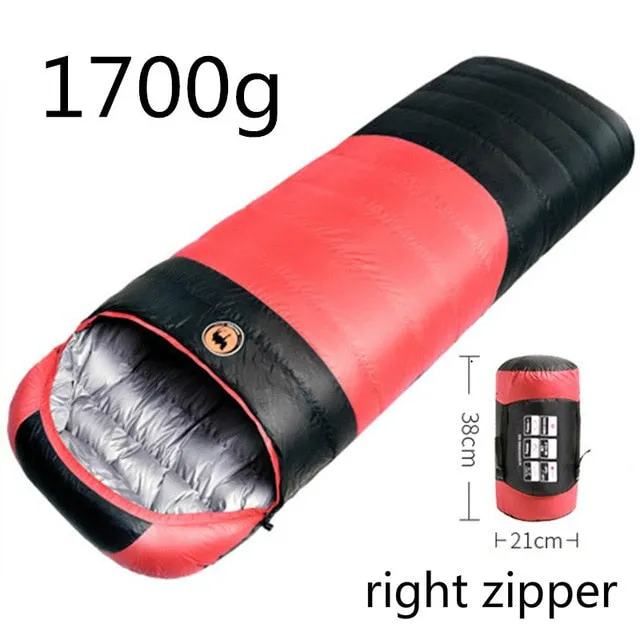 1.5kg/1.7kg Ultralight Envelope Sleeping Bag Outdoor Camping