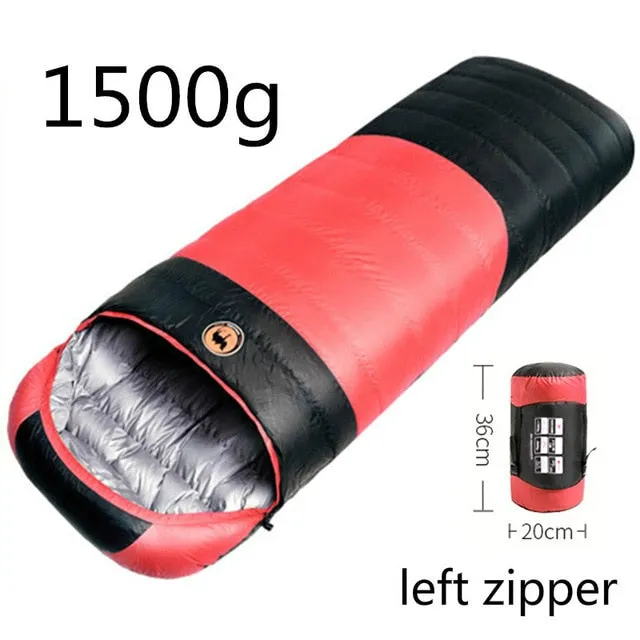 1.5kg/1.7kg Ultralight Envelope Sleeping Bag Outdoor Camping