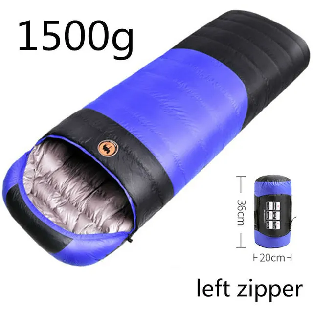 1.5kg/1.7kg Ultralight Envelope Sleeping Bag Outdoor Camping