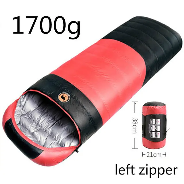 1.5kg/1.7kg Ultralight Envelope Sleeping Bag Outdoor Camping