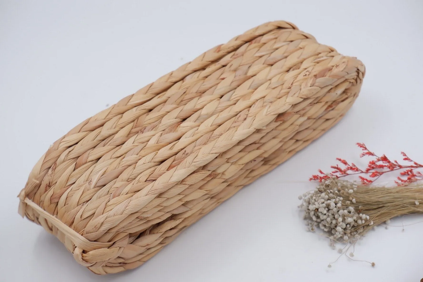 15mm natural water hyacinth rope, Braided Rope, Rope Plant Basket, rug rope, braided rop lace, water hyacinth rope