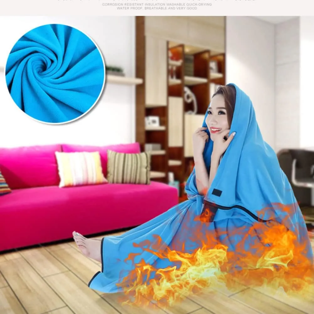 180x82cm Sleeping Bag Liner - Sleeping Bag Liner with Drawstring Hood Cold Weather Camping Blanket Sleeping Sack for Camping Bed Travel Gear