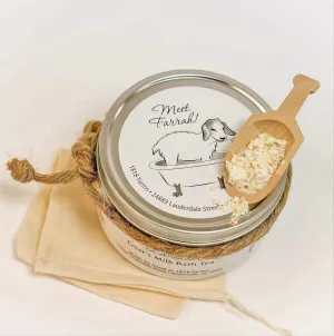 1818 Farms Lavender Goat's Milk Bath Tea, 9 Ounces, Lavender