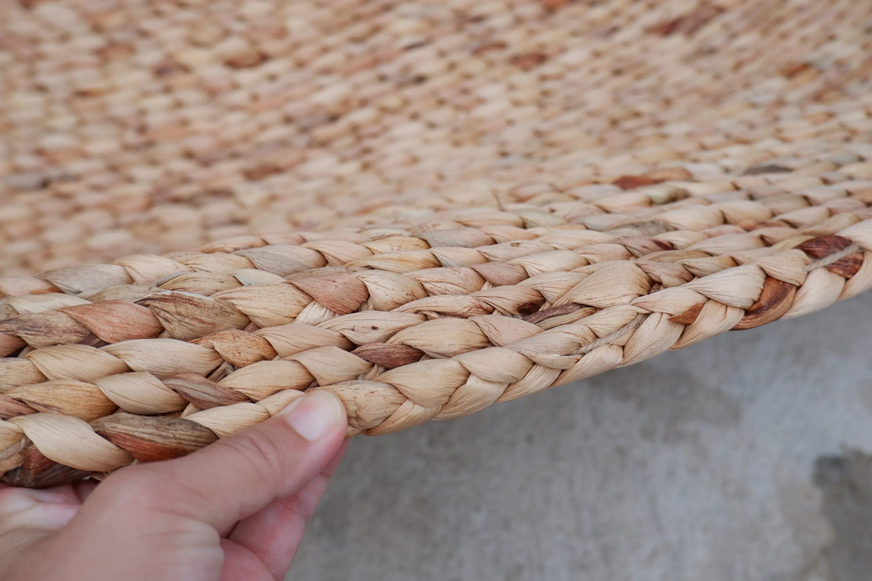 20mm (50 meters, 75 meters) natural water hyacinth rope, rug rope, natural rope for furniture, water hyacinth rope for Cat Scratching, Sea grass cord