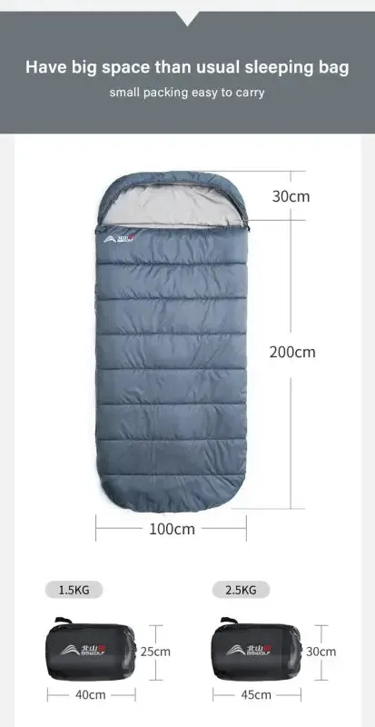 3-Season Large Sleeping Bag