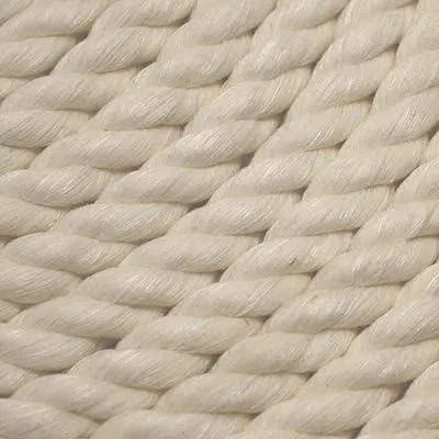 3/4 in x 600 ft White Nylon 3-Strand Twist Rope