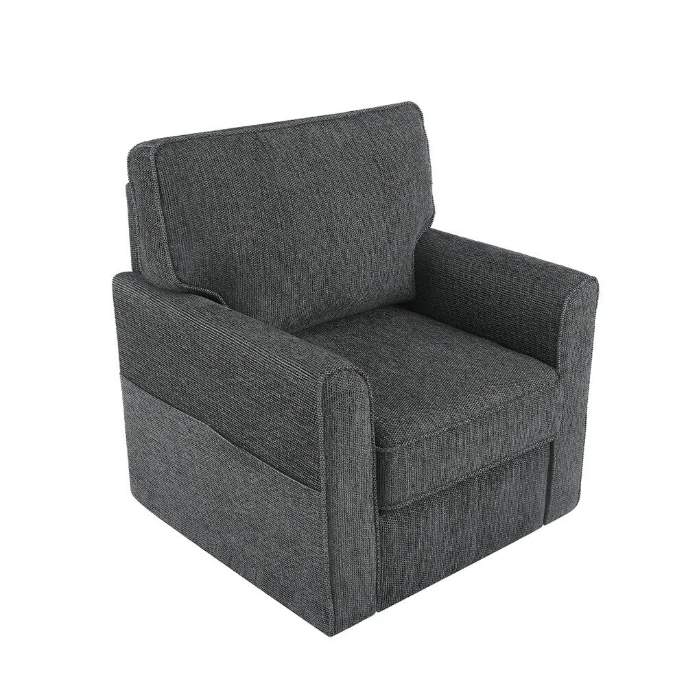 360°Swivel Chair Accent Barrel Armchair
