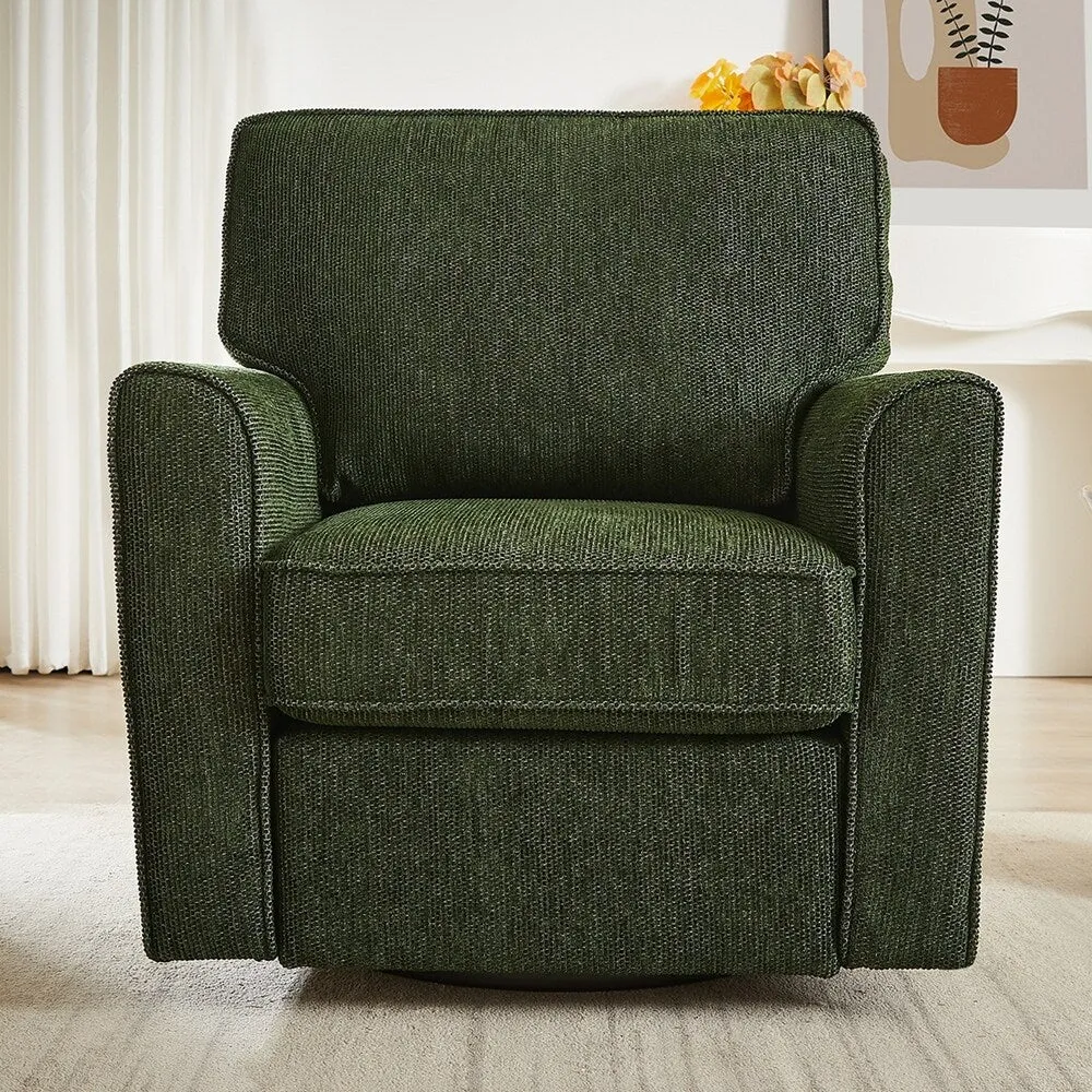 360°Swivel Chair Accent Barrel Armchair