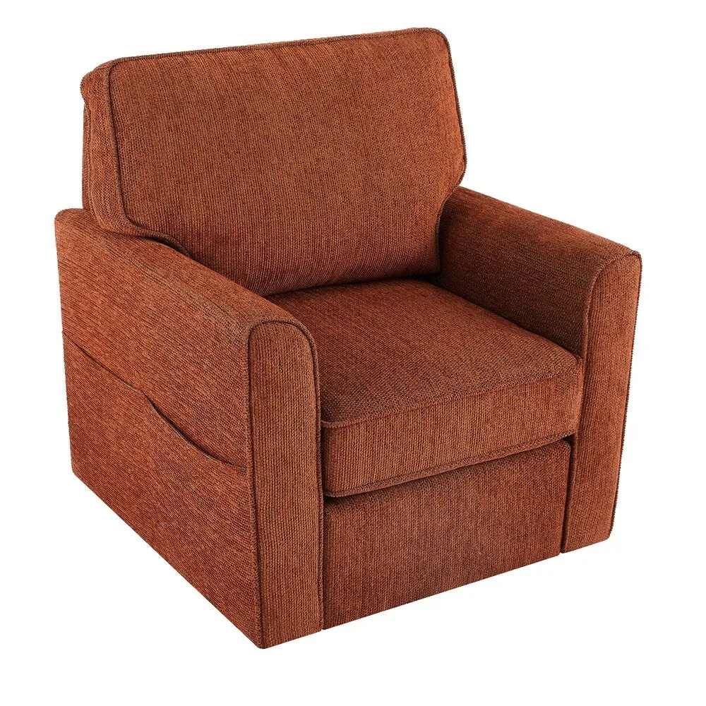 360°Swivel Chair Accent Barrel Armchair