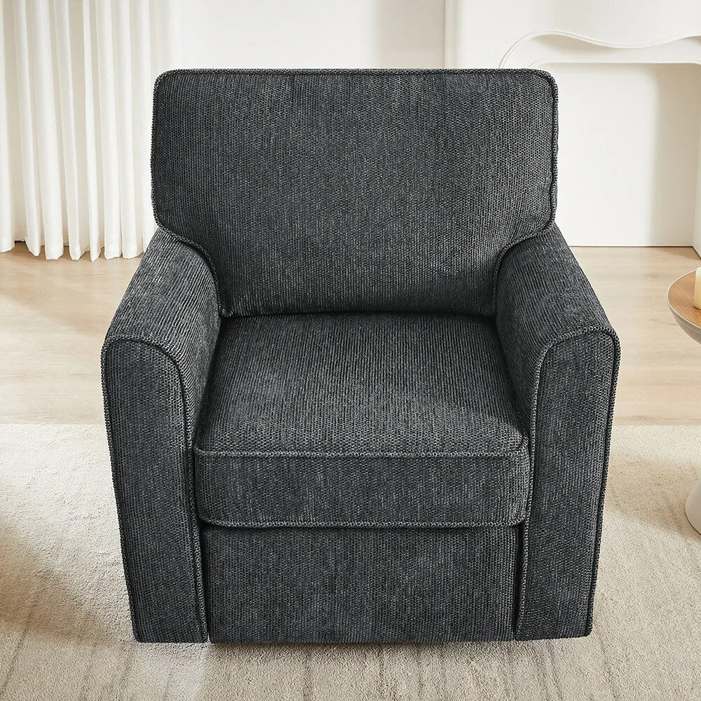 360°Swivel Chair Accent Barrel Armchair