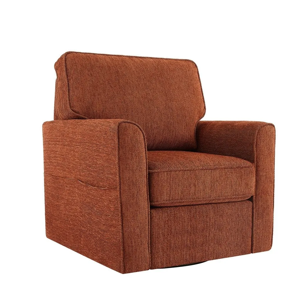 360°Swivel Chair Accent Barrel Armchair