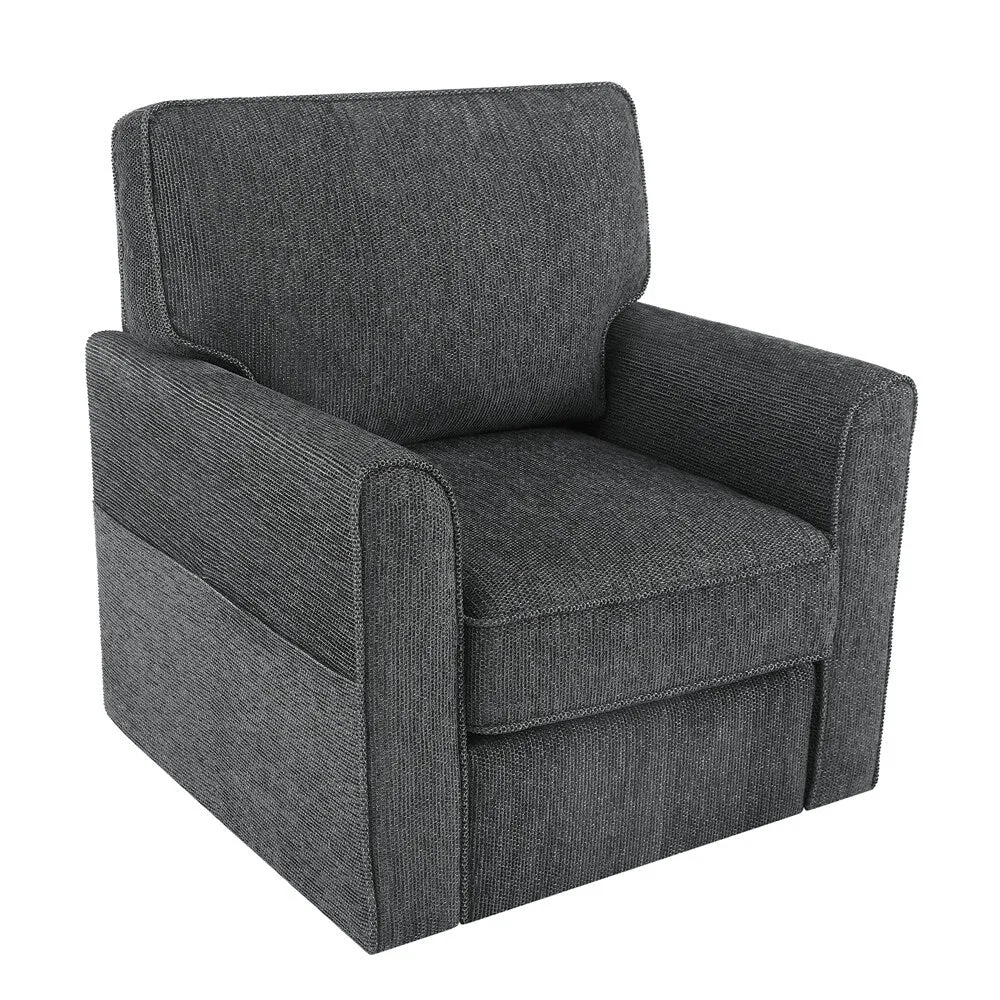 360°Swivel Chair Accent Barrel Armchair