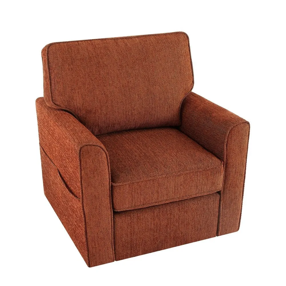 360°Swivel Chair Accent Barrel Armchair