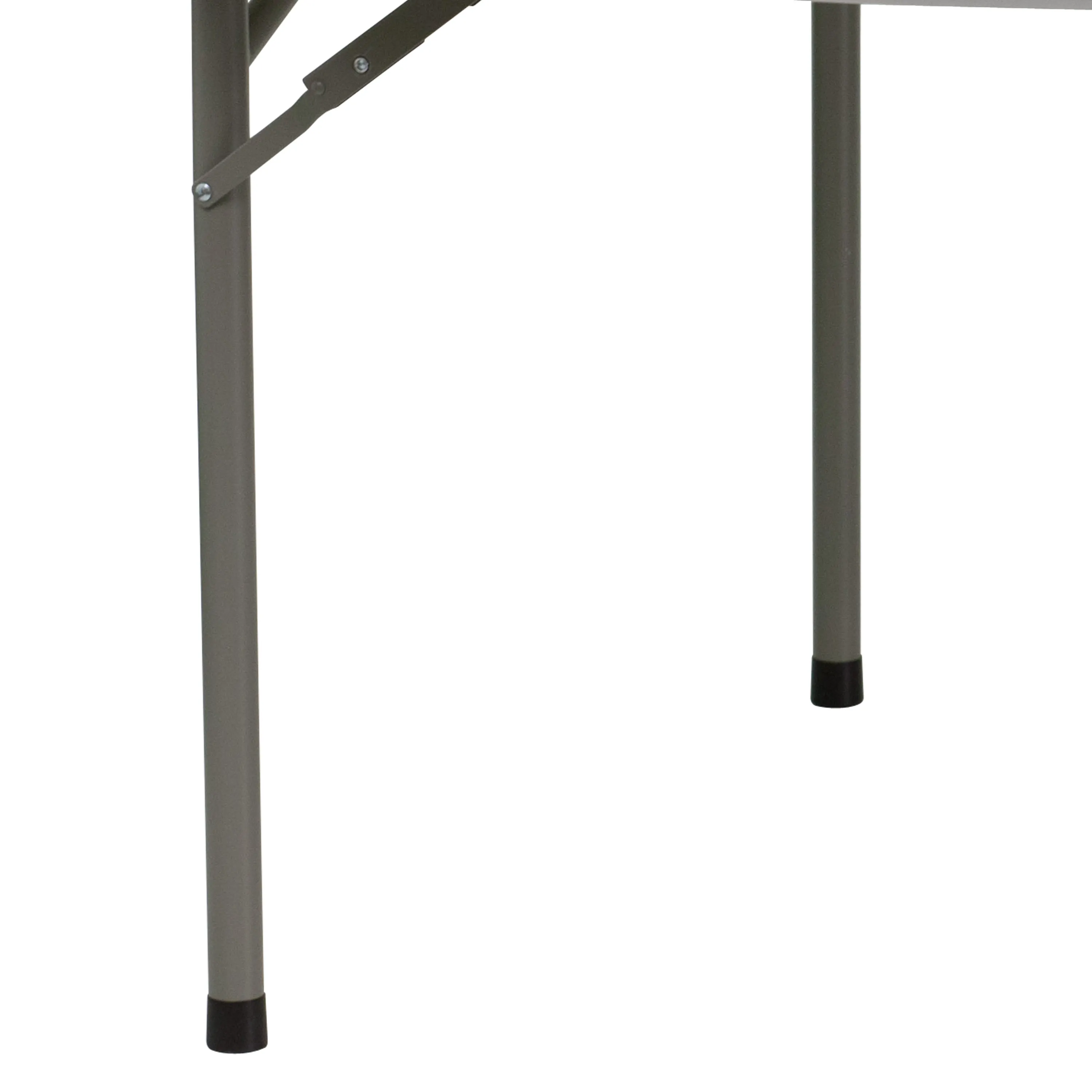 5-Foot Round Plastic Folding Table