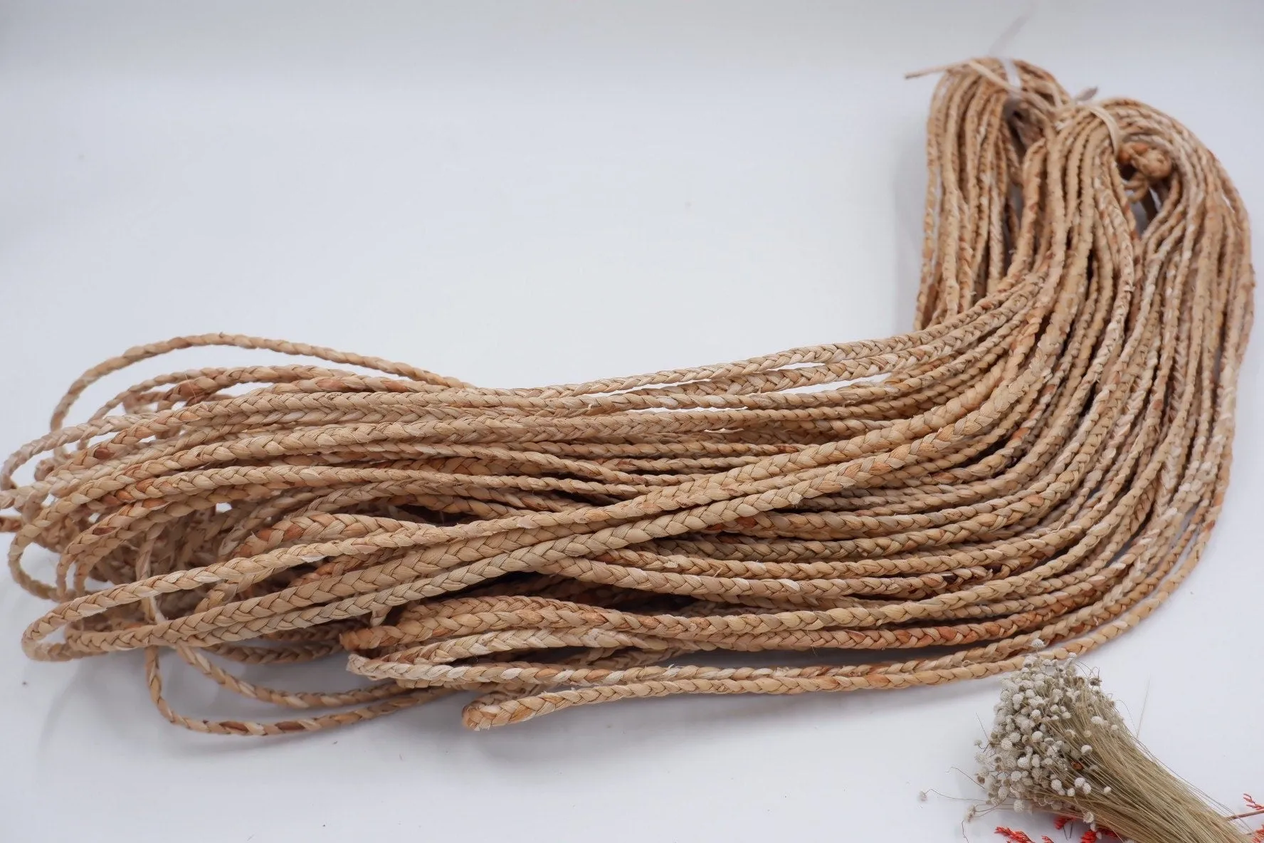 5mm-1roll (60-75Meters) - water hyacinth rope hyacinth rope braid