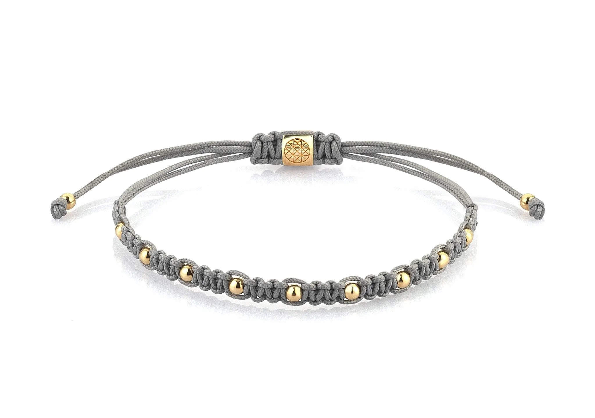 9 Balls Macrame - Silver