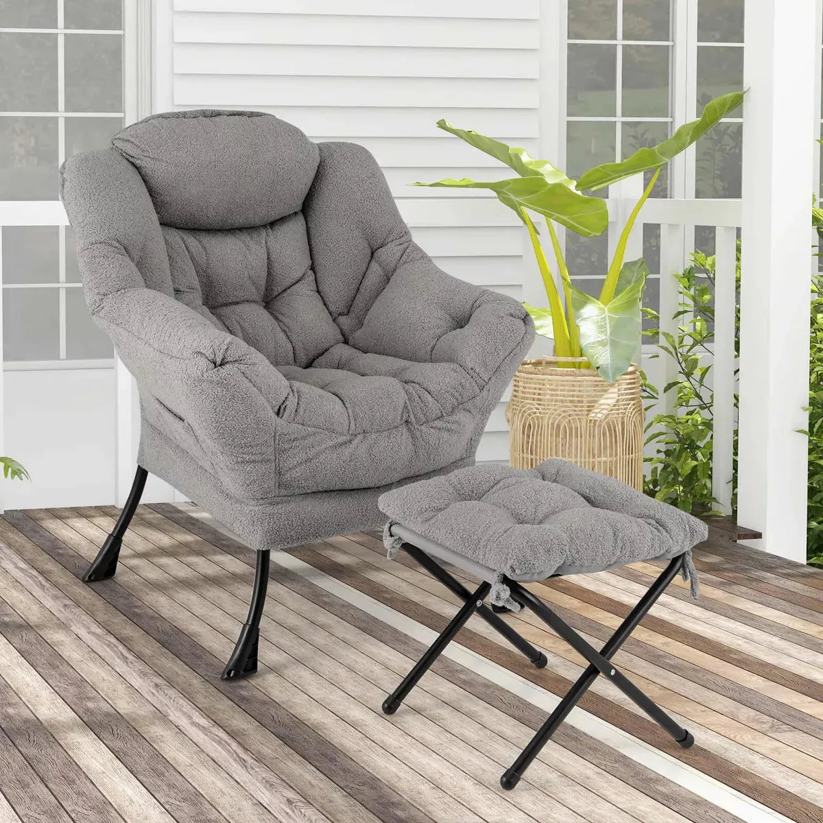 Accent All-in-one Chair Leisure Armchair Ergonomic