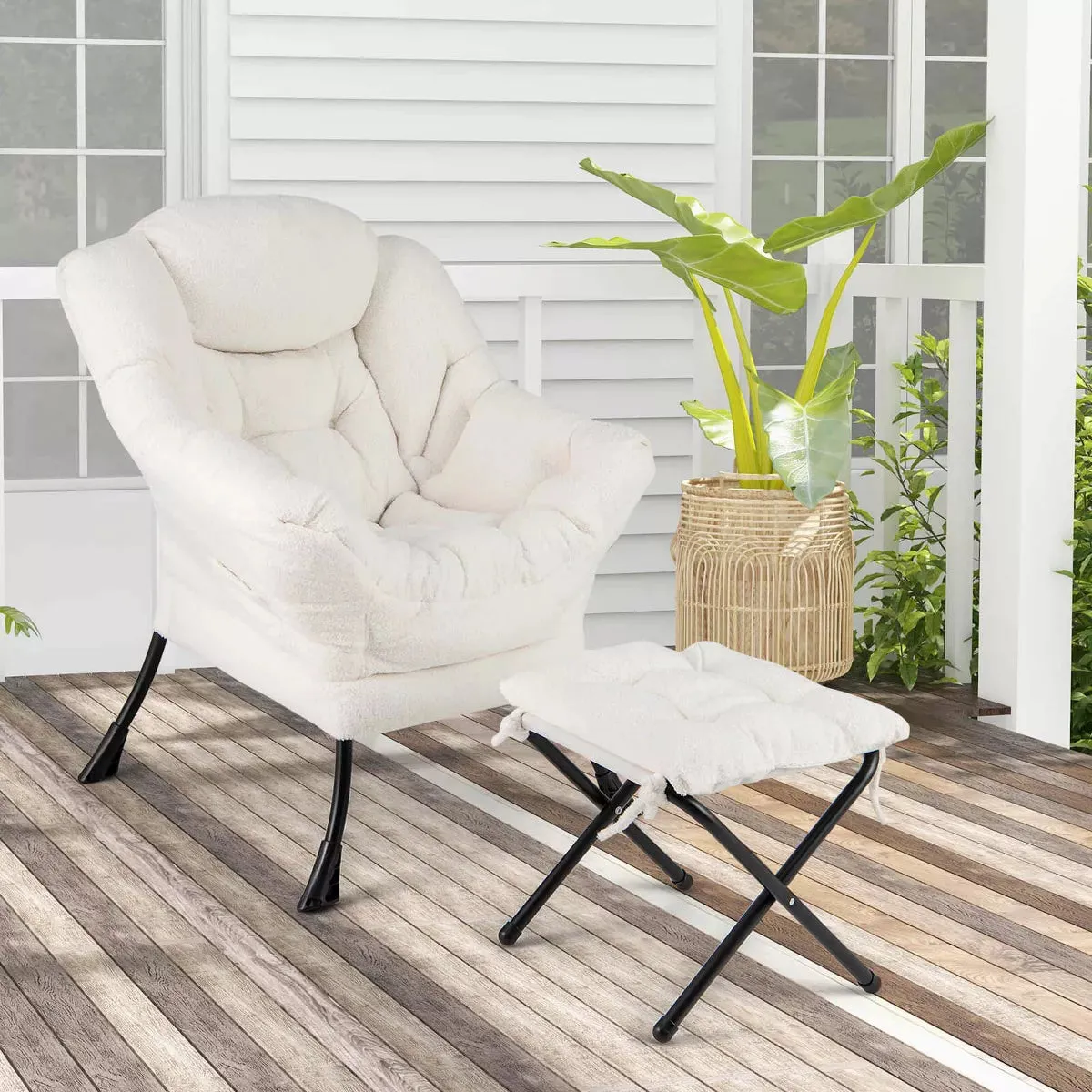 Accent All-in-one Chair Leisure Armchair Ergonomic