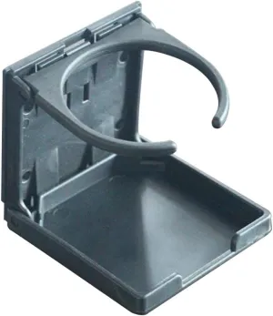 Adjustable Folding Drink Cup Holder F Car Marine Yacht Foosball Table Black