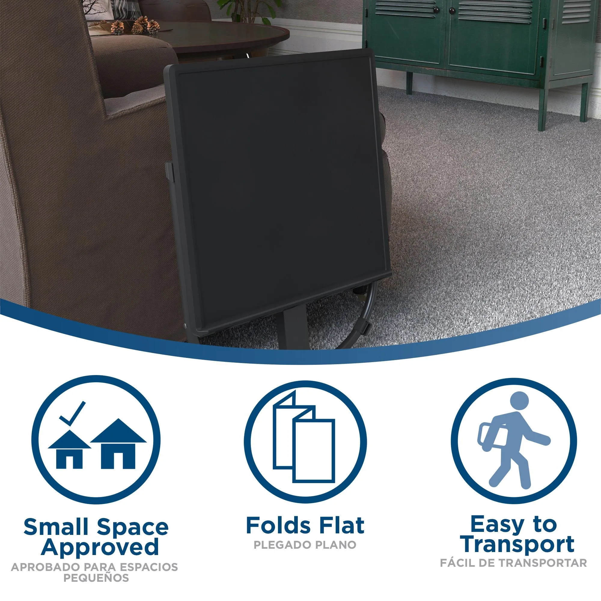 Adjustable Height Personal Folding Activity Table