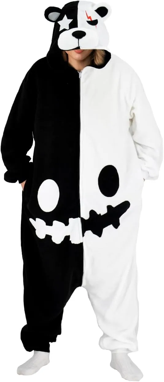 Adult Animal Onesie Pajamas Halloween Cosplay Costume Homewear Pajamas for Women Men
