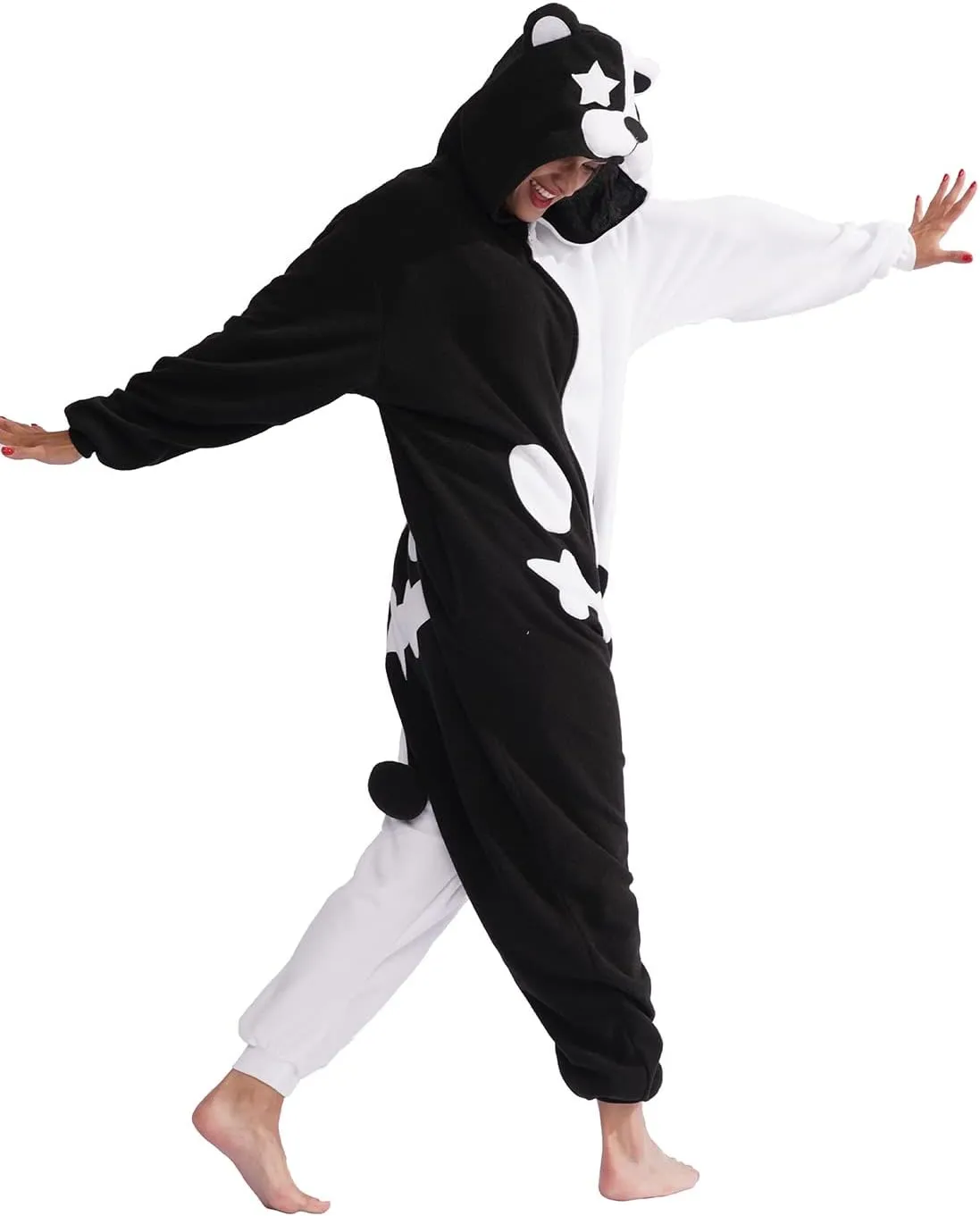 Adult Animal Onesie Pajamas Halloween Cosplay Costume Homewear Pajamas for Women Men