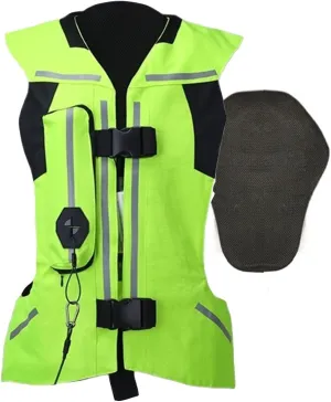 Adult Motorcycle Airbag Vest Wearable Air Bag Jacket, Lightweight, Adjustable, Motorcycle Or Horse