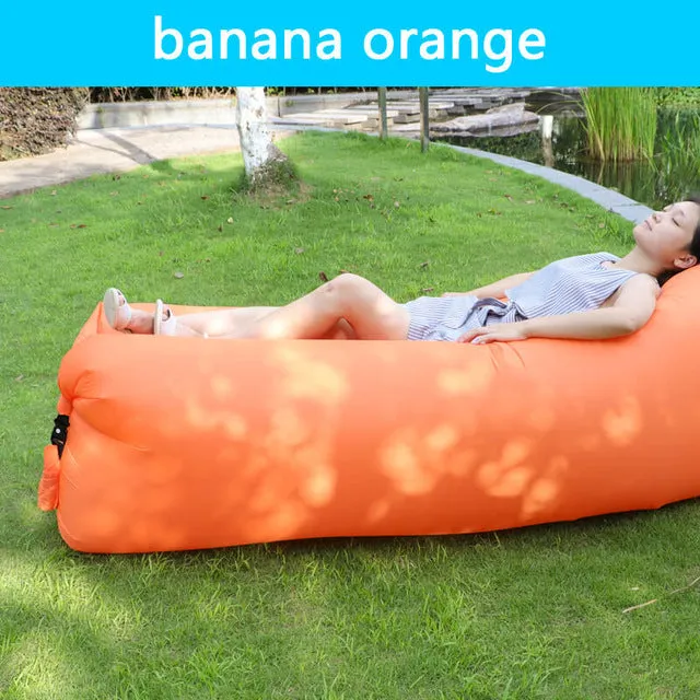 Air Hammock Nylon Banana Sofa Lounger