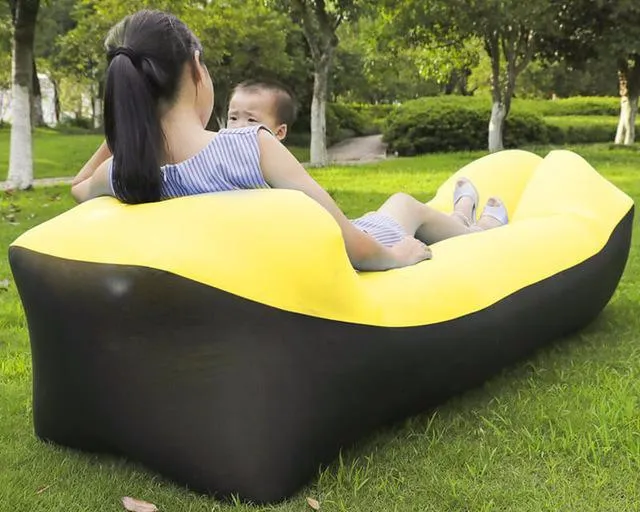 Air Hammock Nylon Banana Sofa Lounger
