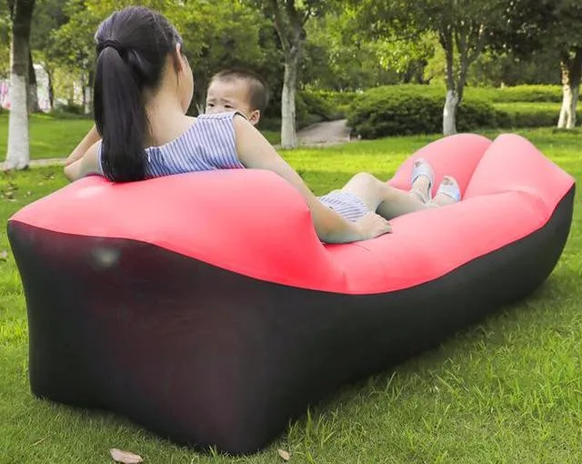 Air Hammock Nylon Banana Sofa Lounger