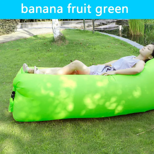 Air Hammock Nylon Banana Sofa Lounger