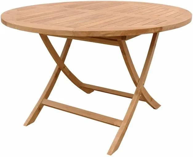 Anderson Teak TBF-047R Bahama Round Folding Table, 47"