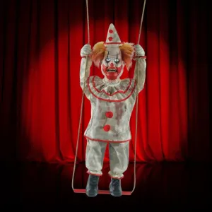 Animated Swinging Happy Clown Doll
