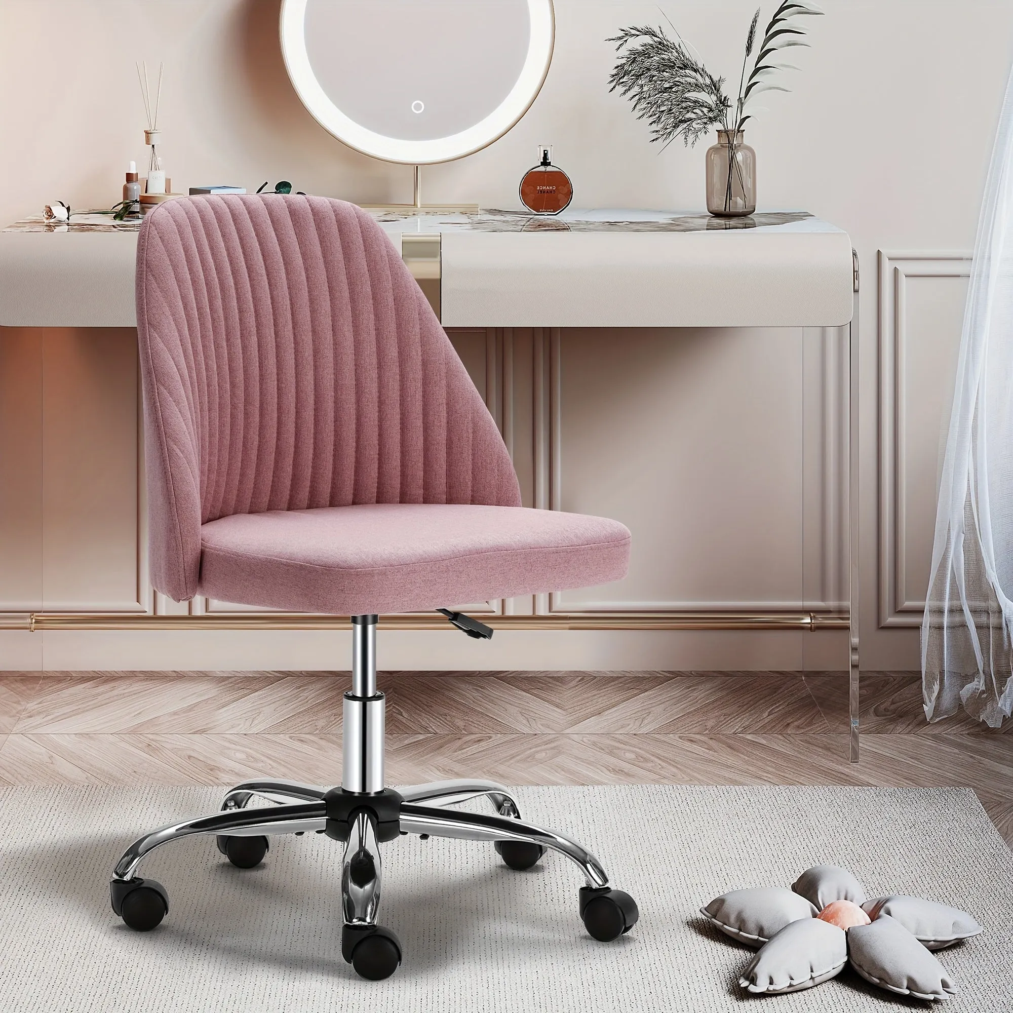 Armless Office Chair Cute Desk Chair
