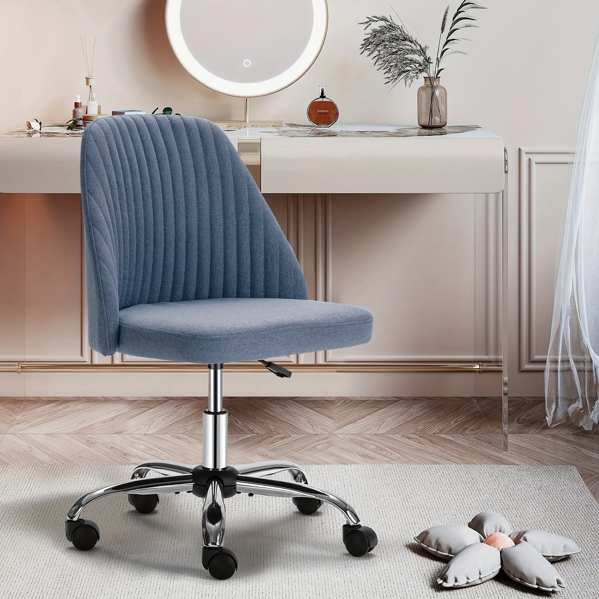 Armless Office Chair Cute Desk Chair
