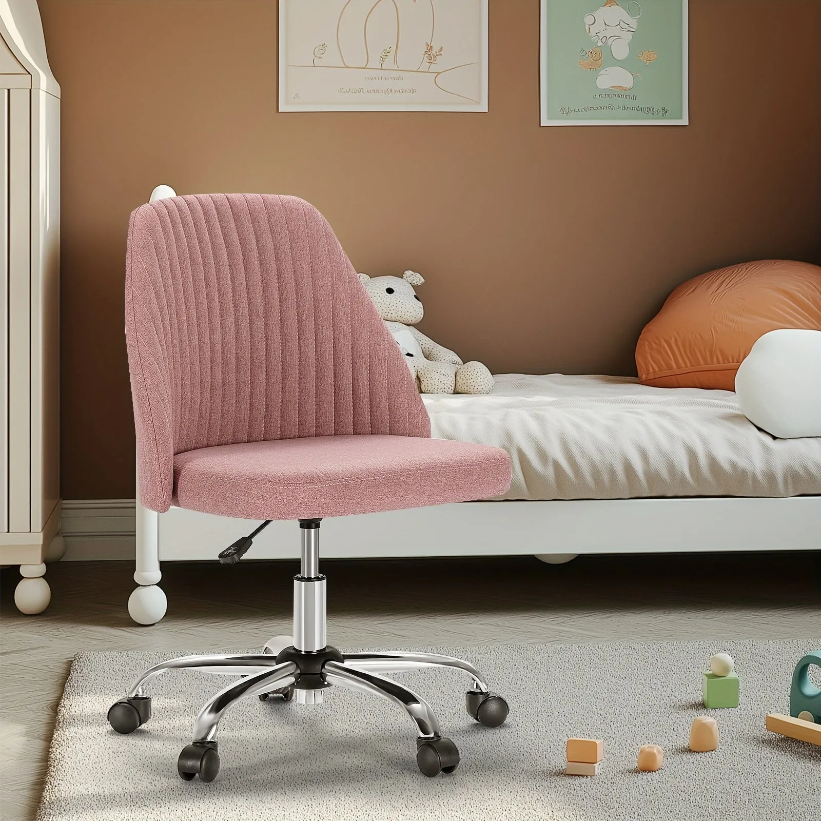 Armless Office Chair Cute Desk Chair