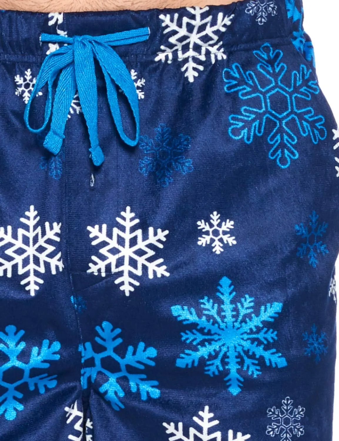Ashford & Brooks Men's Fleece Pajama Pants, Fuzzy Soft Sleep Lounge Bottoms