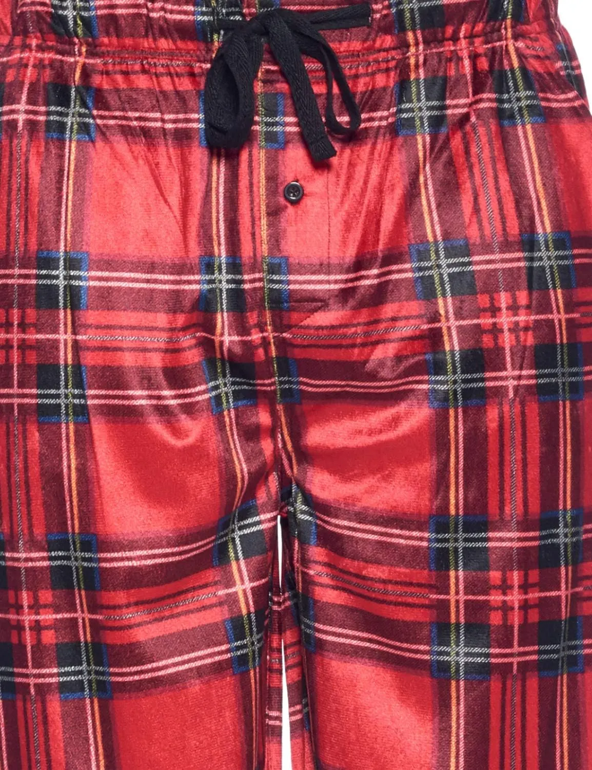 Ashford & Brooks Men's Fleece Pajama Pants, Fuzzy Soft Sleep Lounge Bottoms