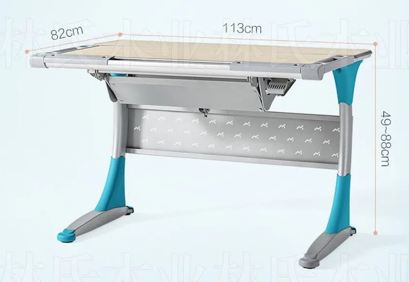 Auslittle Kids Height Adjustable and Tiltable Ergonomic Desk C3C