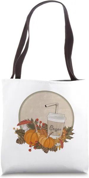 Autumn / Fall / Season / Cosy / Leaves / Pumpkin / Warm Tote Bag