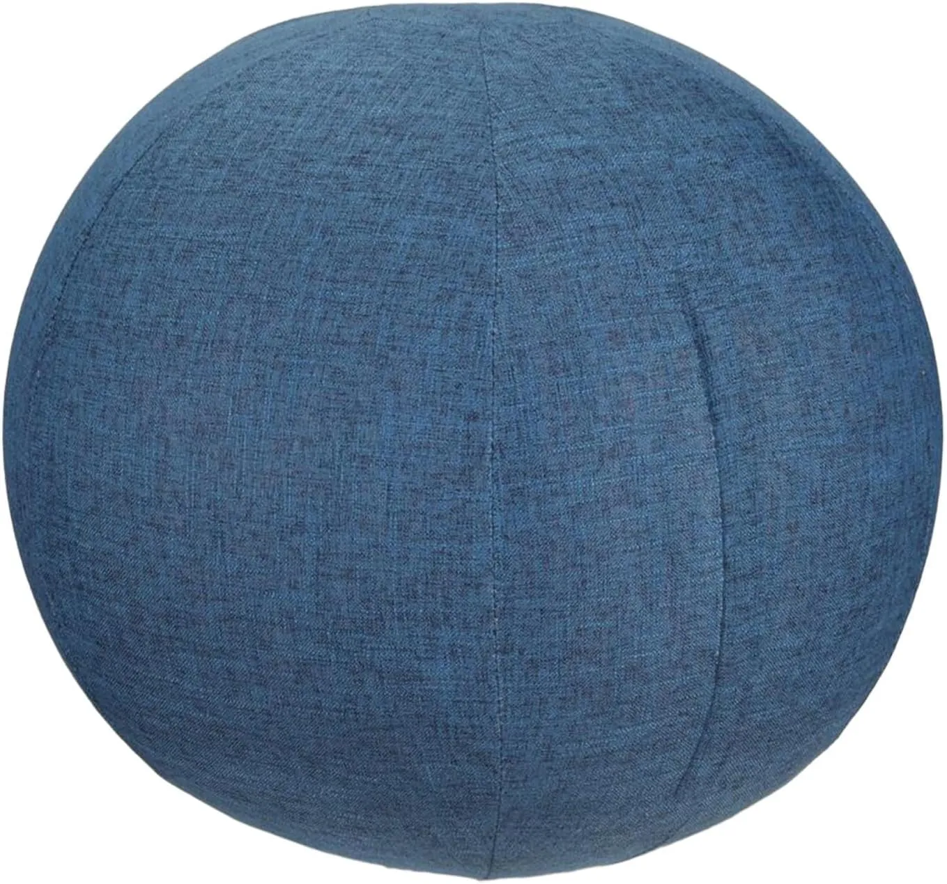 B Baosity Balance Ball Cover, Exercise Ball Cover, Sitting Balls Cover, Yoga Ball Accessories, Foldable Lightweight Yoga Ball Cover Anti Scratch Protective Skin - Blue 55cm(Thickened)