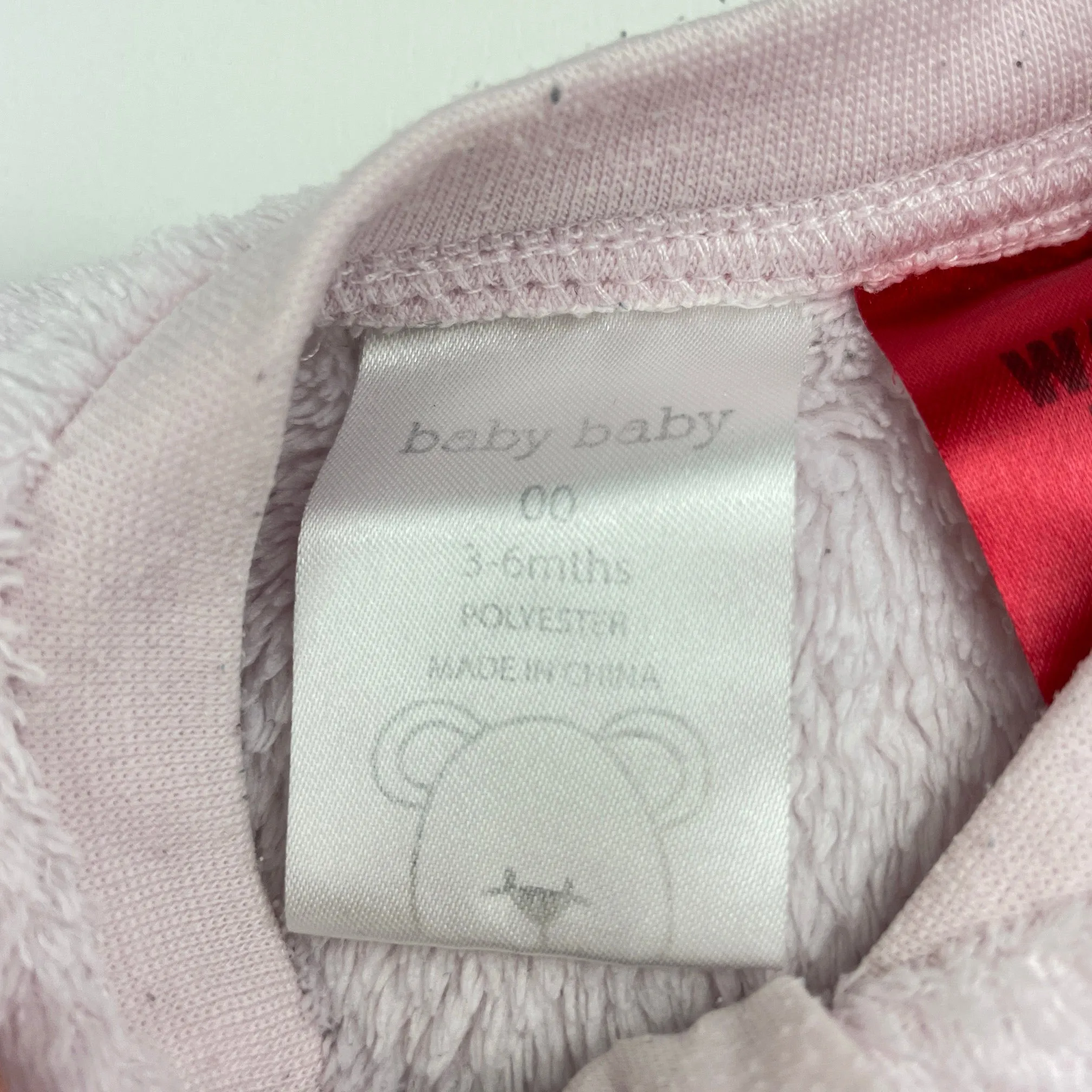 Baby Baby soft fleece travel sleeping bag, L: 58cm, size 00, Pre-loved