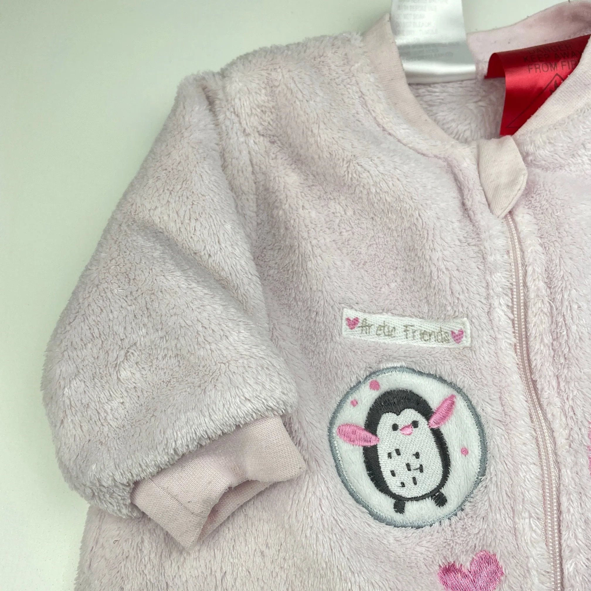 Baby Baby soft fleece travel sleeping bag, L: 58cm, size 00, Pre-loved