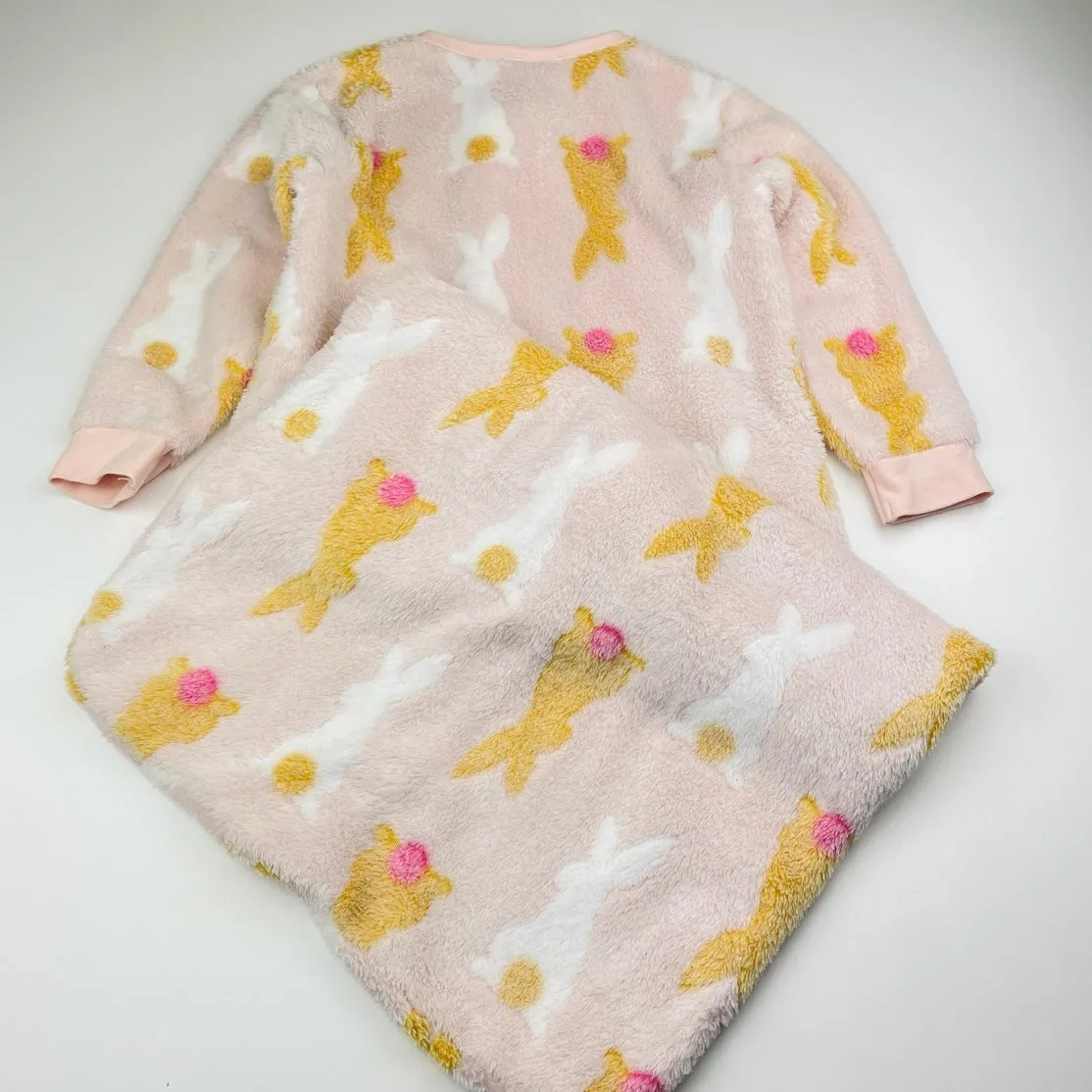 Baby Berry soft fleece sleeping bag, L: 87cm, size 3, Pre-loved