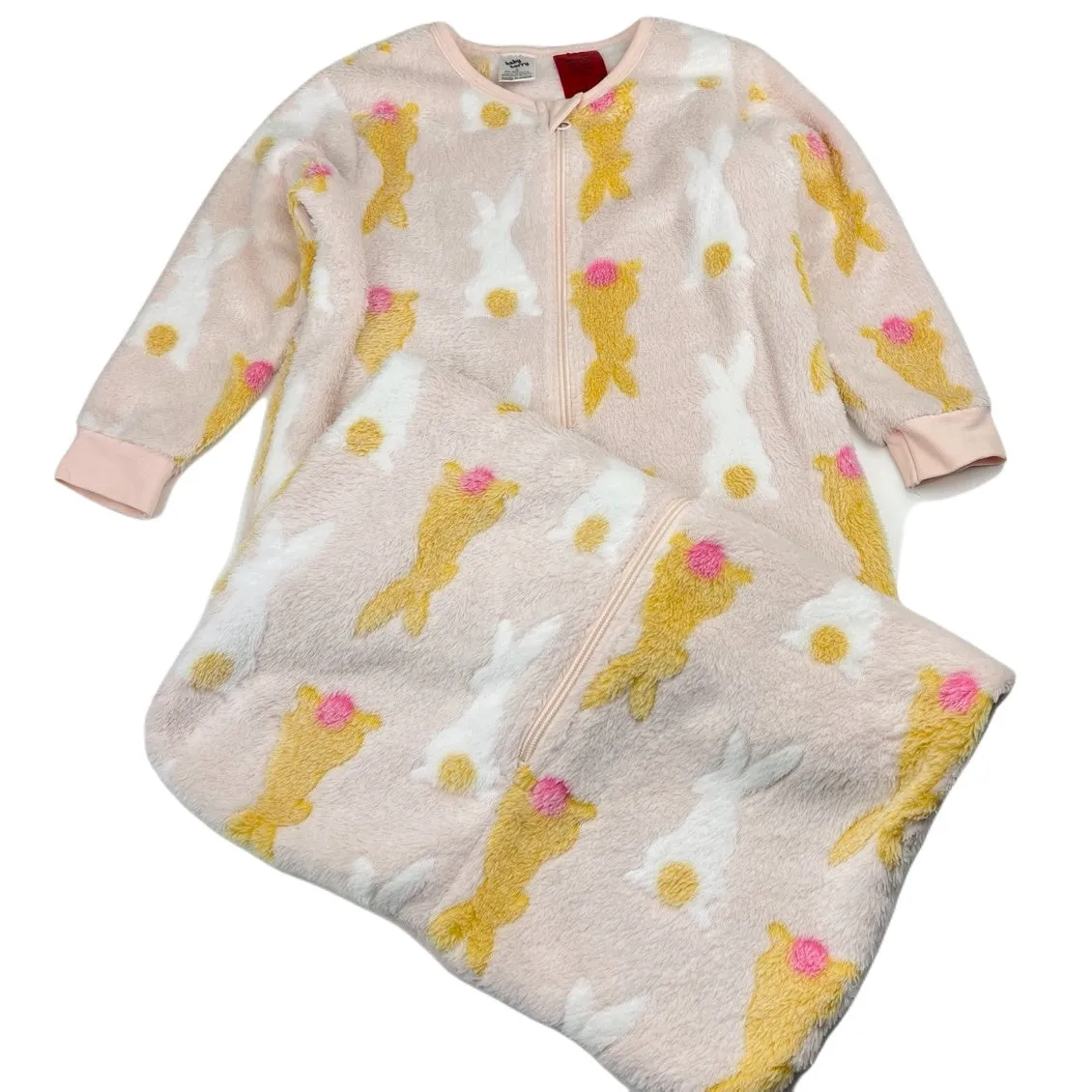 Baby Berry soft fleece sleeping bag, L: 87cm, size 3, Pre-loved