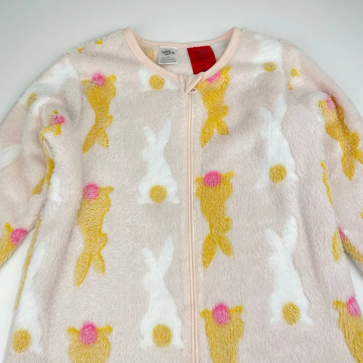 Baby Berry soft fleece sleeping bag, L: 87cm, size 3, Pre-loved